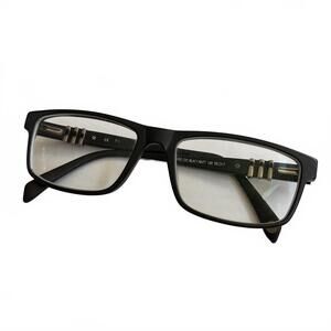 Balmain Eyeglasses BL3052 C01 55-17 Matte Black/Silver Frame ONLY France